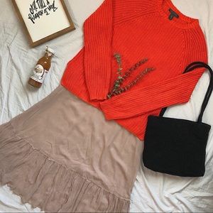 Lauren Ralph Lauren Orange Sweater